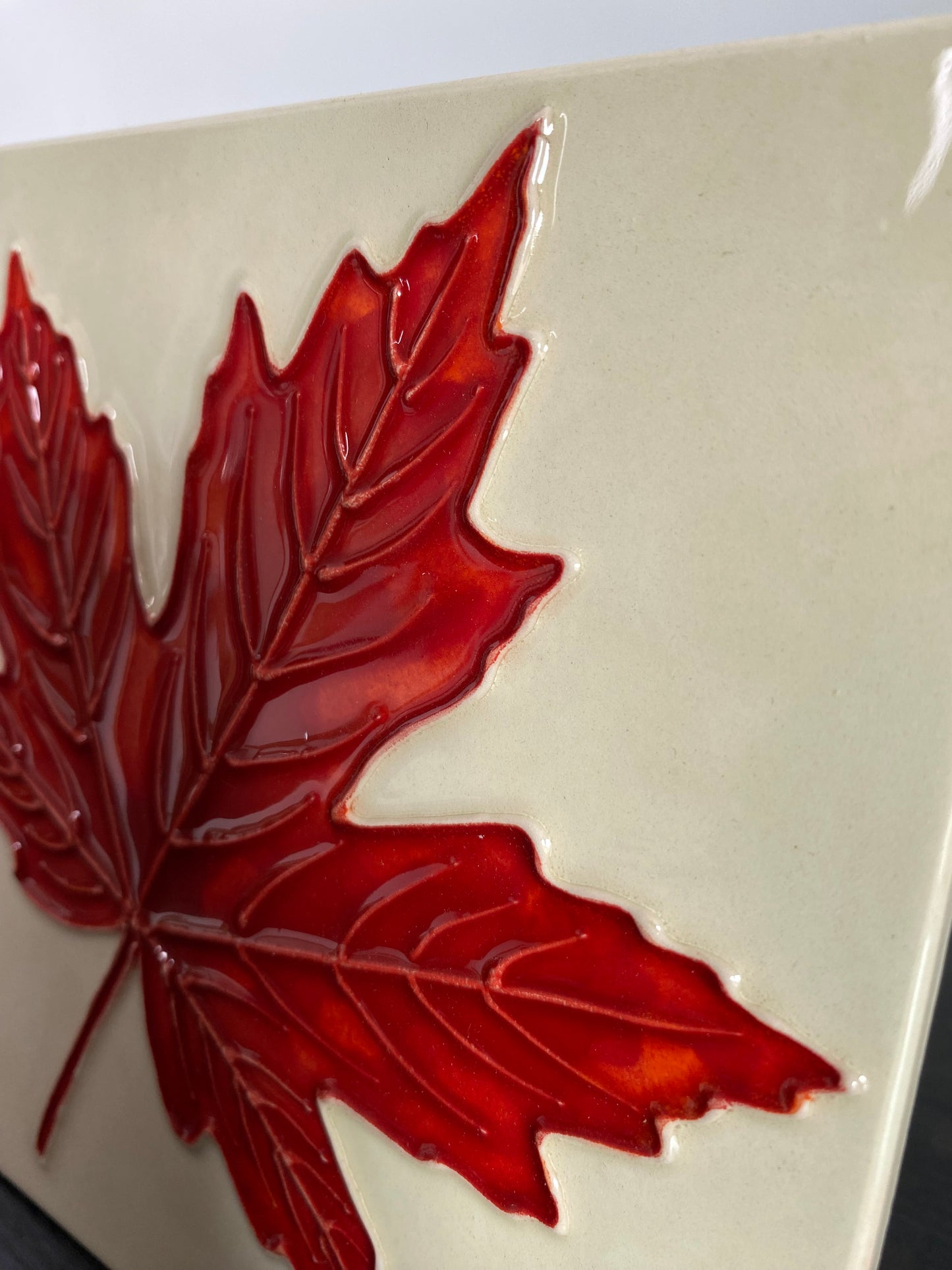 Ceramic art tile