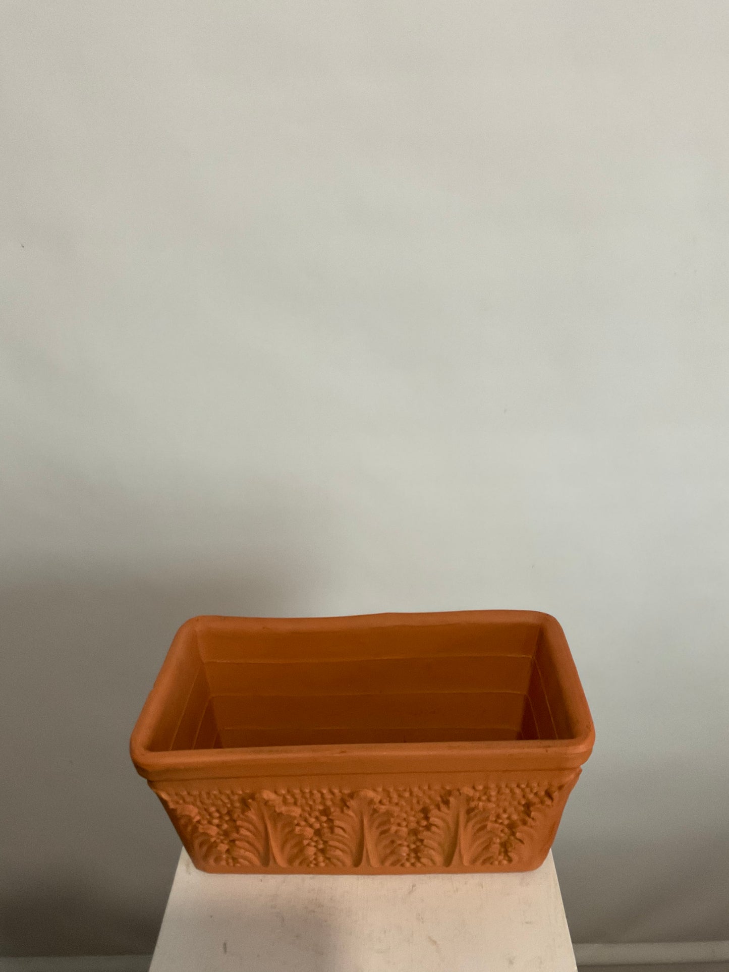 Portuguese Leaf Window Box Planter