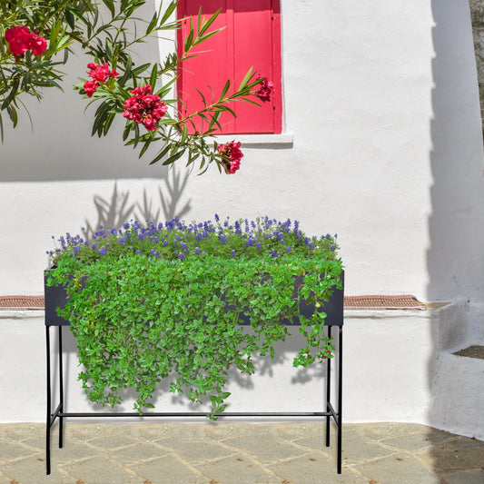 Rectangular Standing Planter