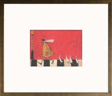 Crossing With Ducks by Sam Toft