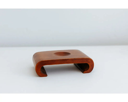 4.5” Arched base wood