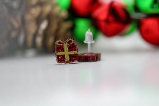 Sparkly Presents Earrings