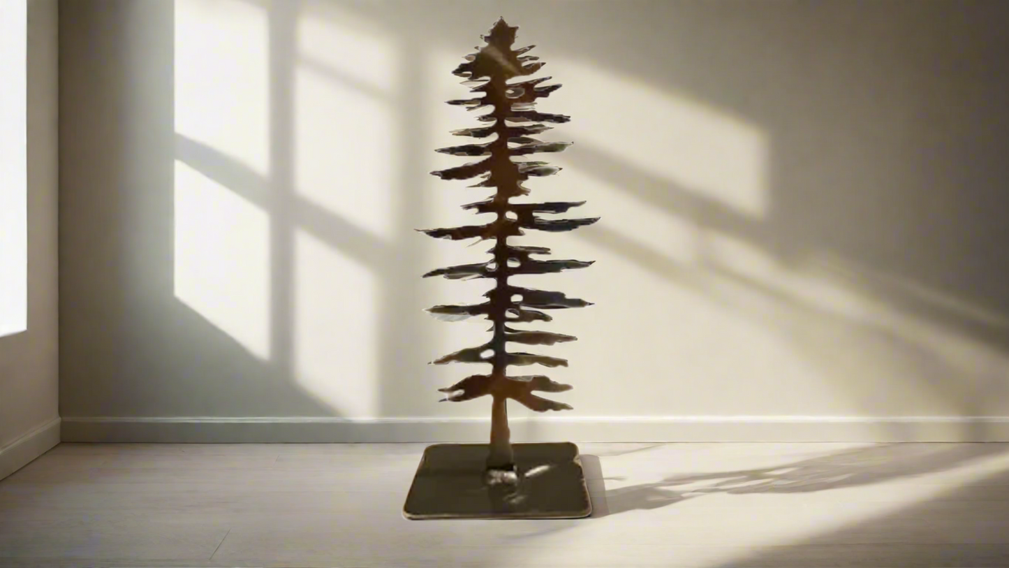 Skinny Tree - Metal - 8”