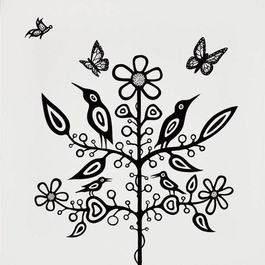Fruit of Knowledge Art Card - Jeffrey Red George