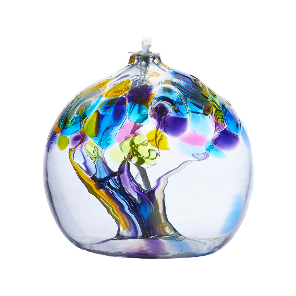 Tree of Reflection Oil Lamp