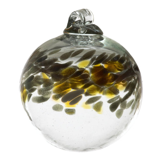 April Glass Orb - 6"