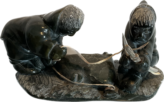 Hunters - Original Carving