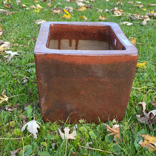 Square Planter - Copper