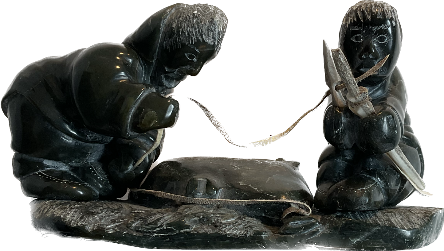 Hunters - Original Carving