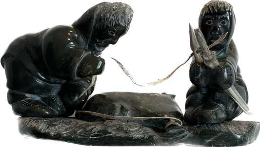 Hunters - Original Carving