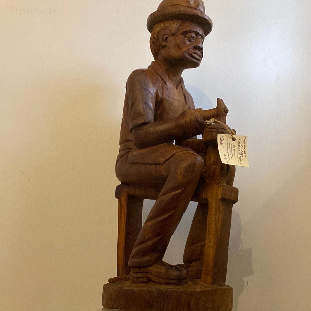 Carved Cobbler - Hand Crafted in Zimbabwe