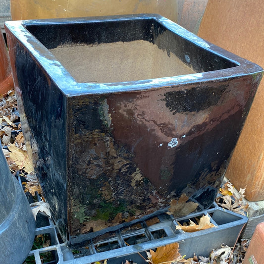 Square Planter- Black