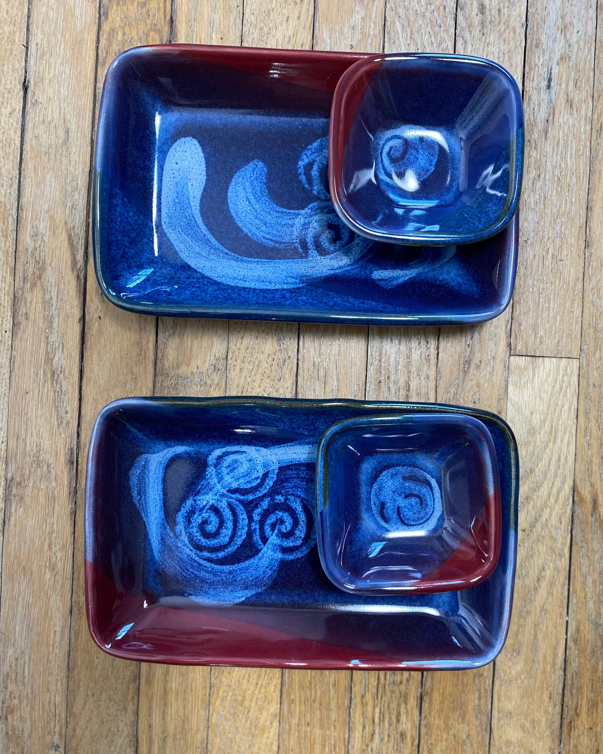 Handmade Pottery Sushi Set