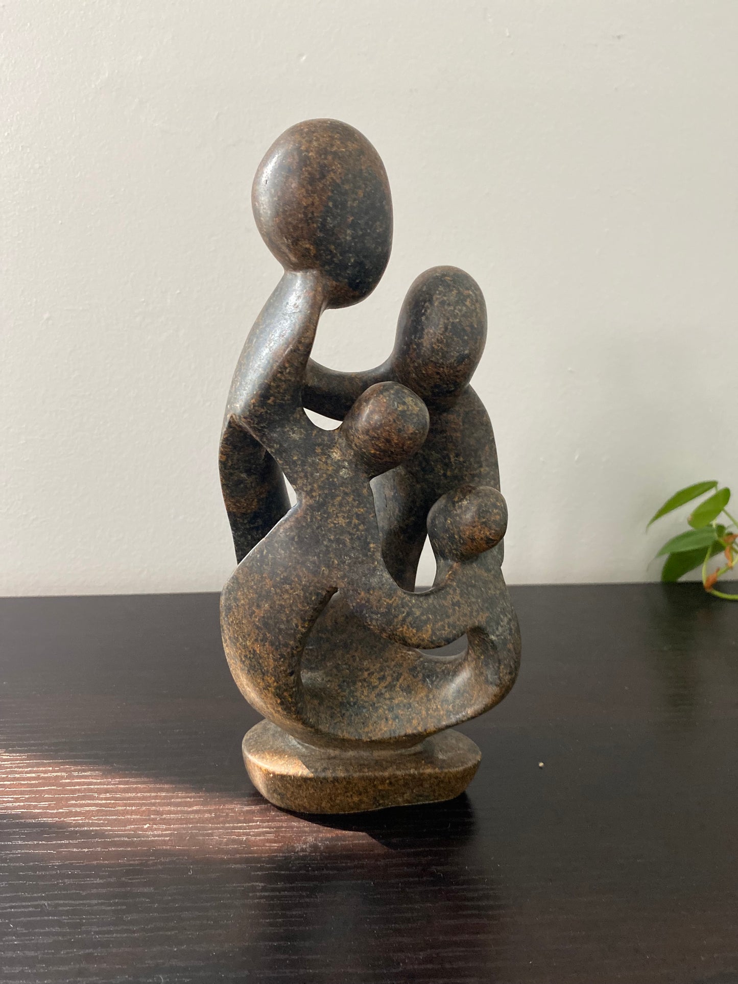 Stone Sculpture-family of 4-ukama-4Q