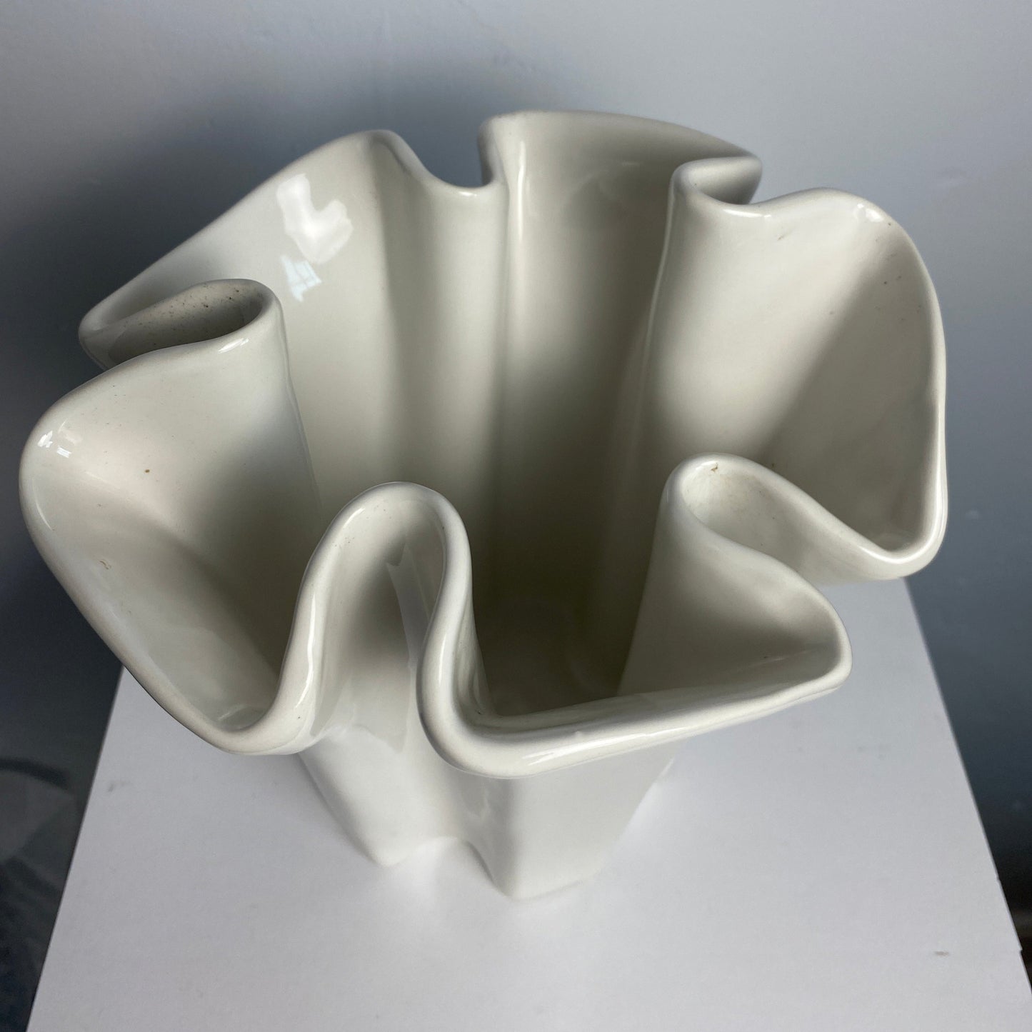 White Ceramic Vase