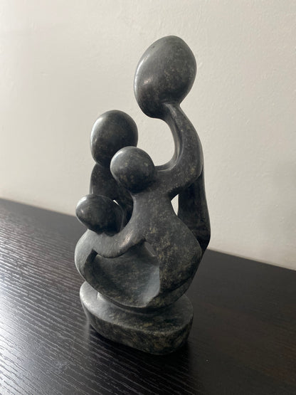 Stone Sculpture-family of 4-ukama-4L