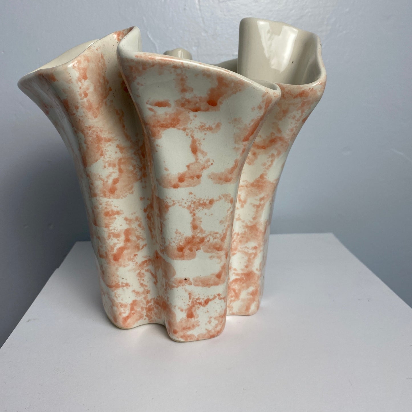Peach Ceramic Vase