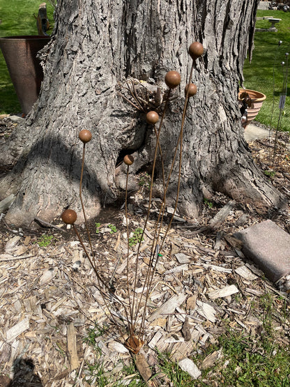 Metal seed balls