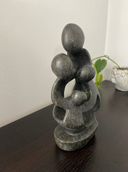 Stone Sculpture-family of 4-ukama-4L