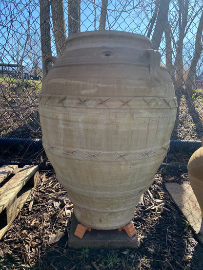 Festos Jar – Handcrafted Cretan Terracotta Wine Jar