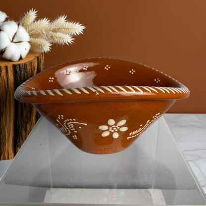 Portuguese Terracotta Torto Dish – Traditional Clay Cookware