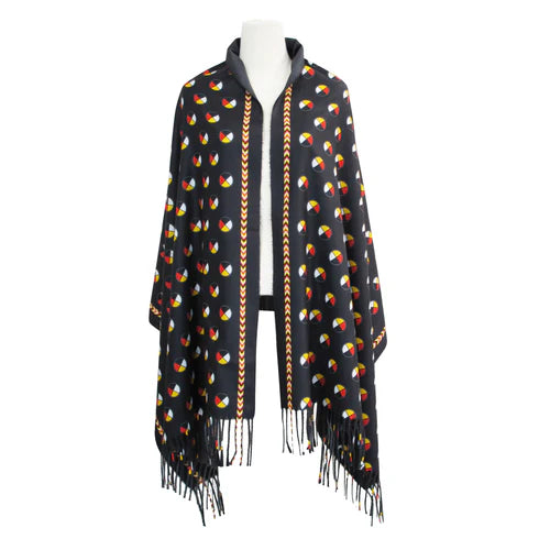 Medicine Wheel Art Print Shawl