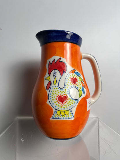 Joyful Rooster Pitcher