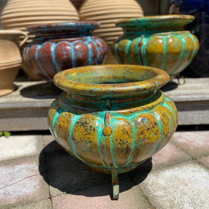Collection of Mexican Planters in stands