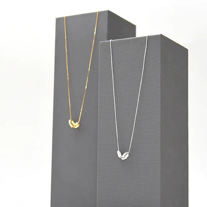 Ovo Necklace Polished Silver