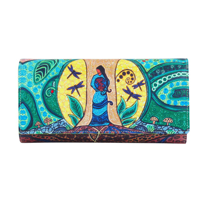 Strong Earth Woman Wallet - Leah Dorion