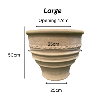 Cheese Jar – Handcrafted Cretan Terracotta Pot