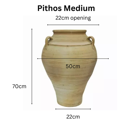 Cretan Pithos Pot - Medium