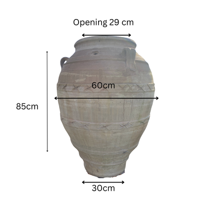 Festos Jar – Handcrafted Cretan Terracotta Wine Jar