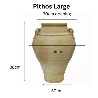Cretan Pithos Pot Measurements