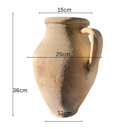 Measurements of Vintage Turkish Pot
