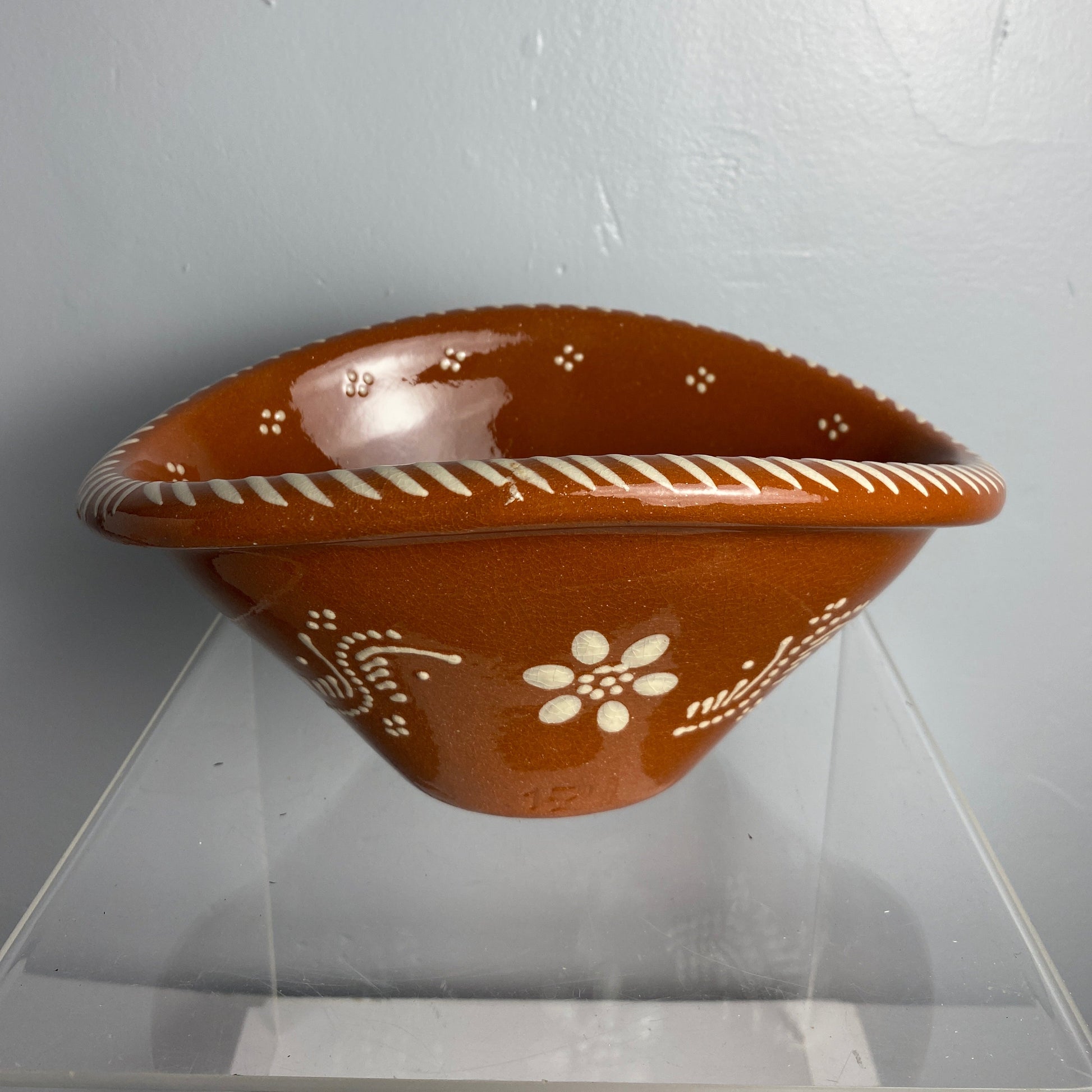 Portuguese Terracotta Torto Dish – Traditional Clay Cookware