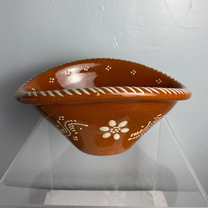 Portuguese Terracotta Torto Dish – Traditional Clay Cookware