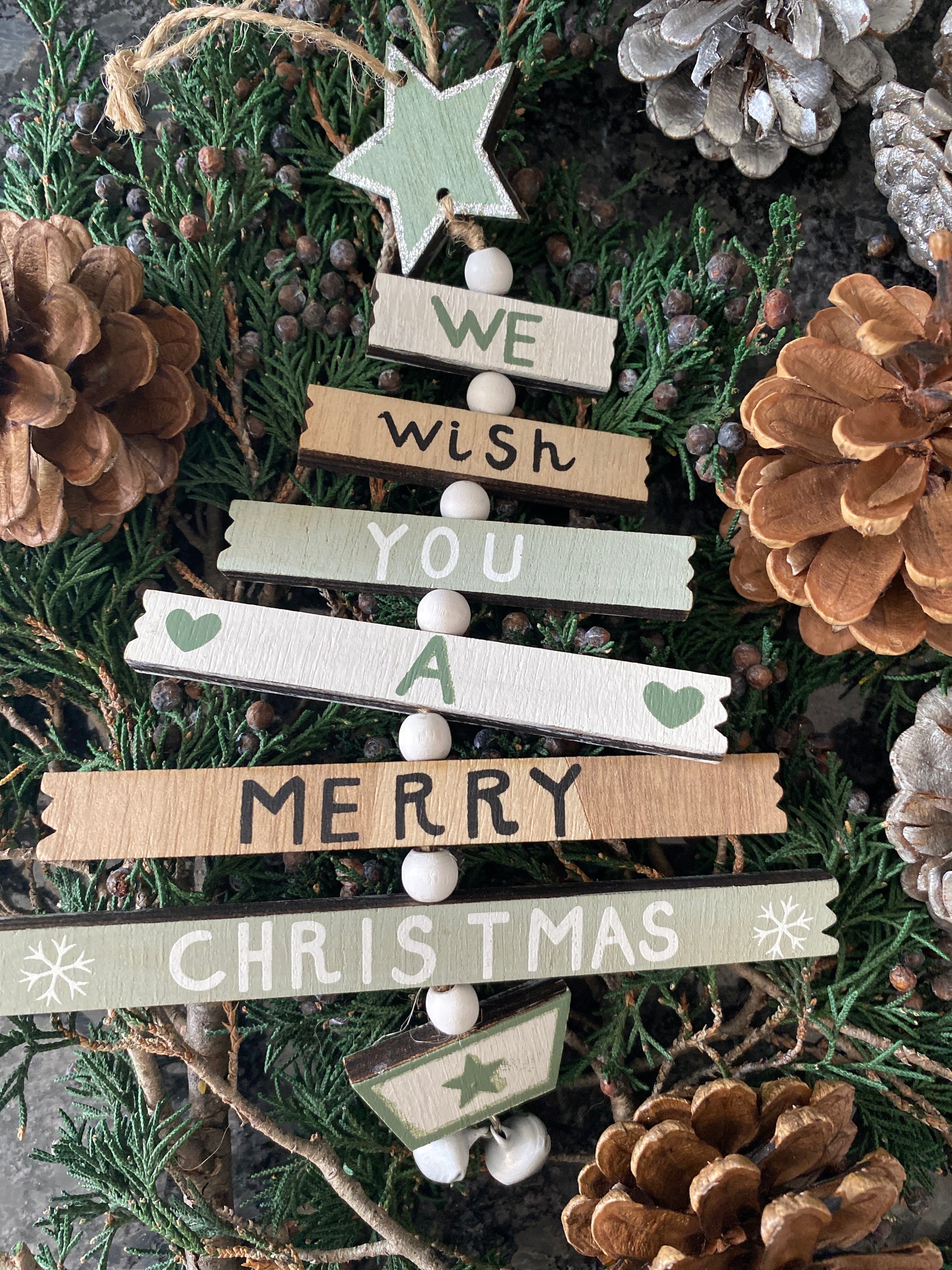 Wish you a Merry Christmas Ornament