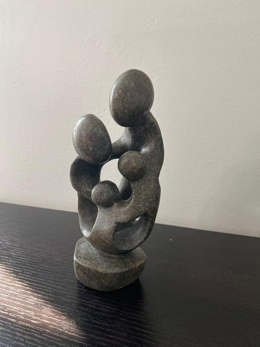 Stone Sculpture-family of 4-ukama-4R