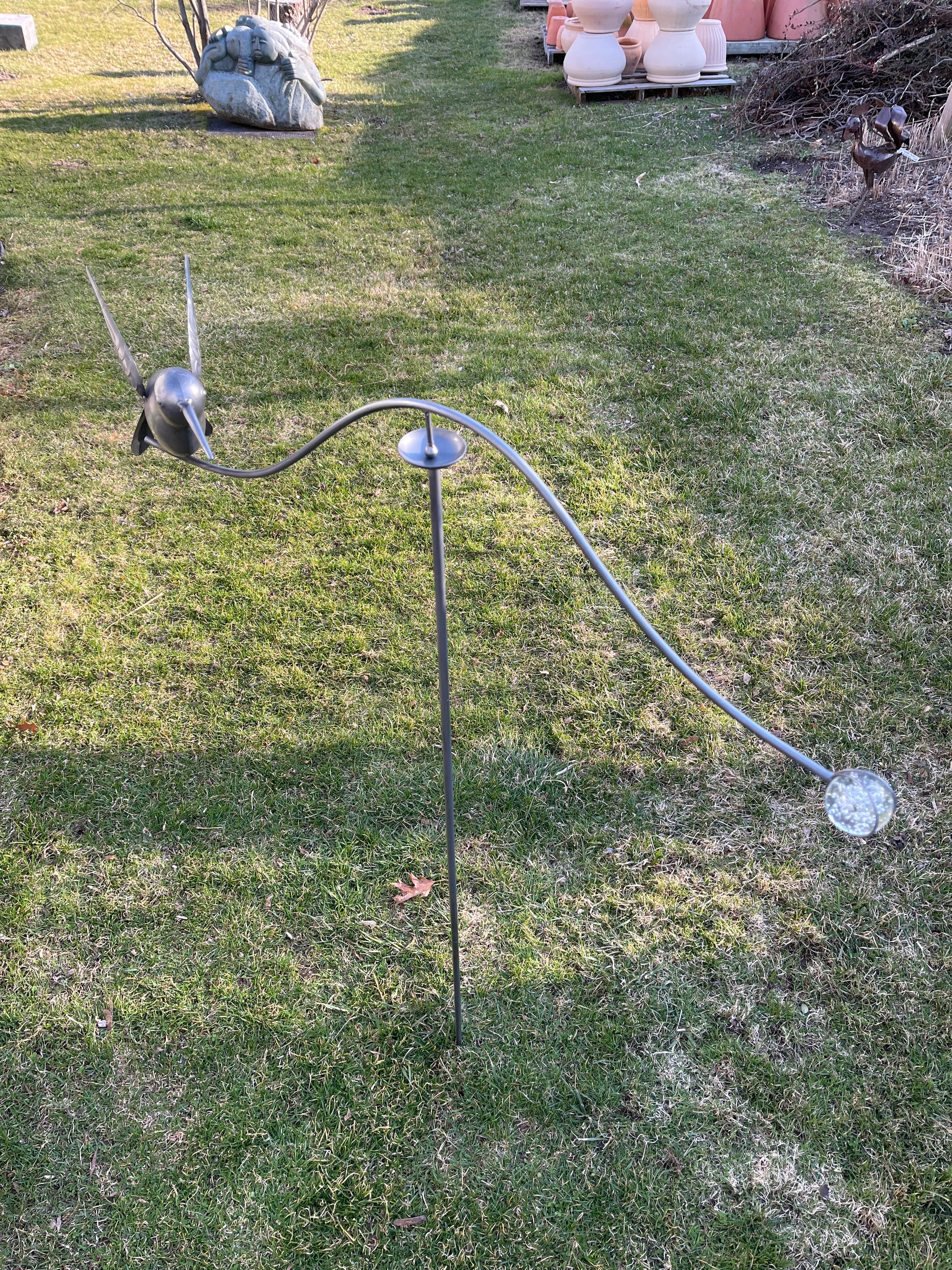 Hummingbird garden balancer