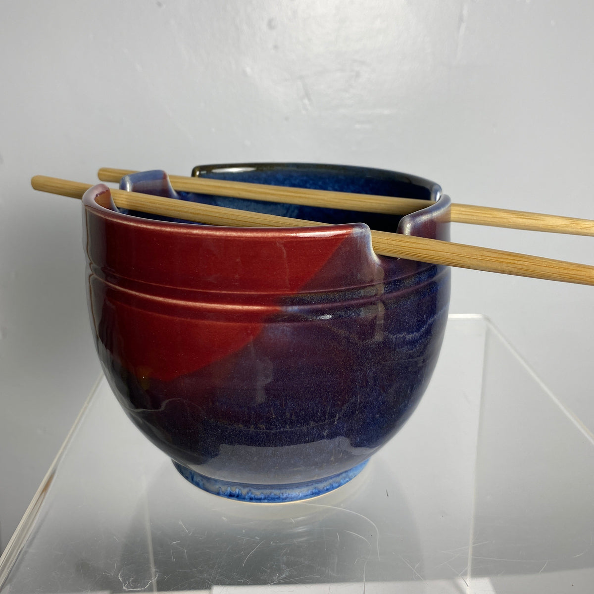 Noodle Bowl - Canadian Made - Cranberry Red