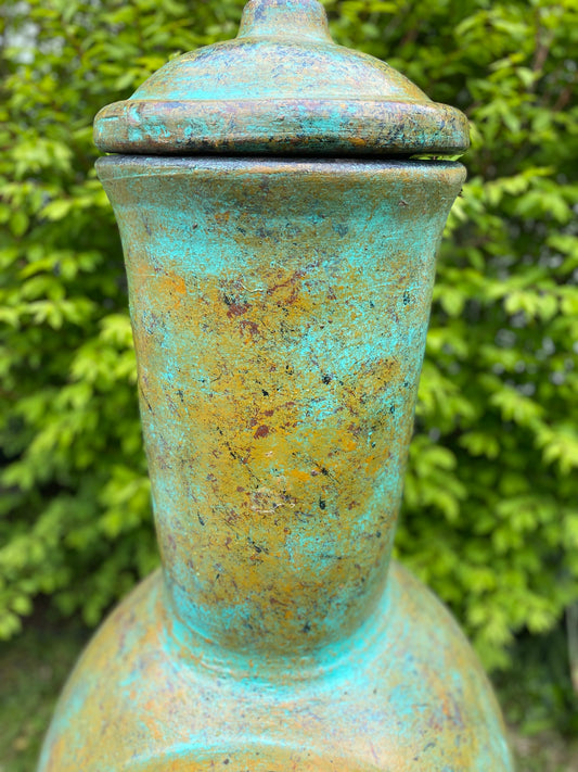 top view of chiminea #14 