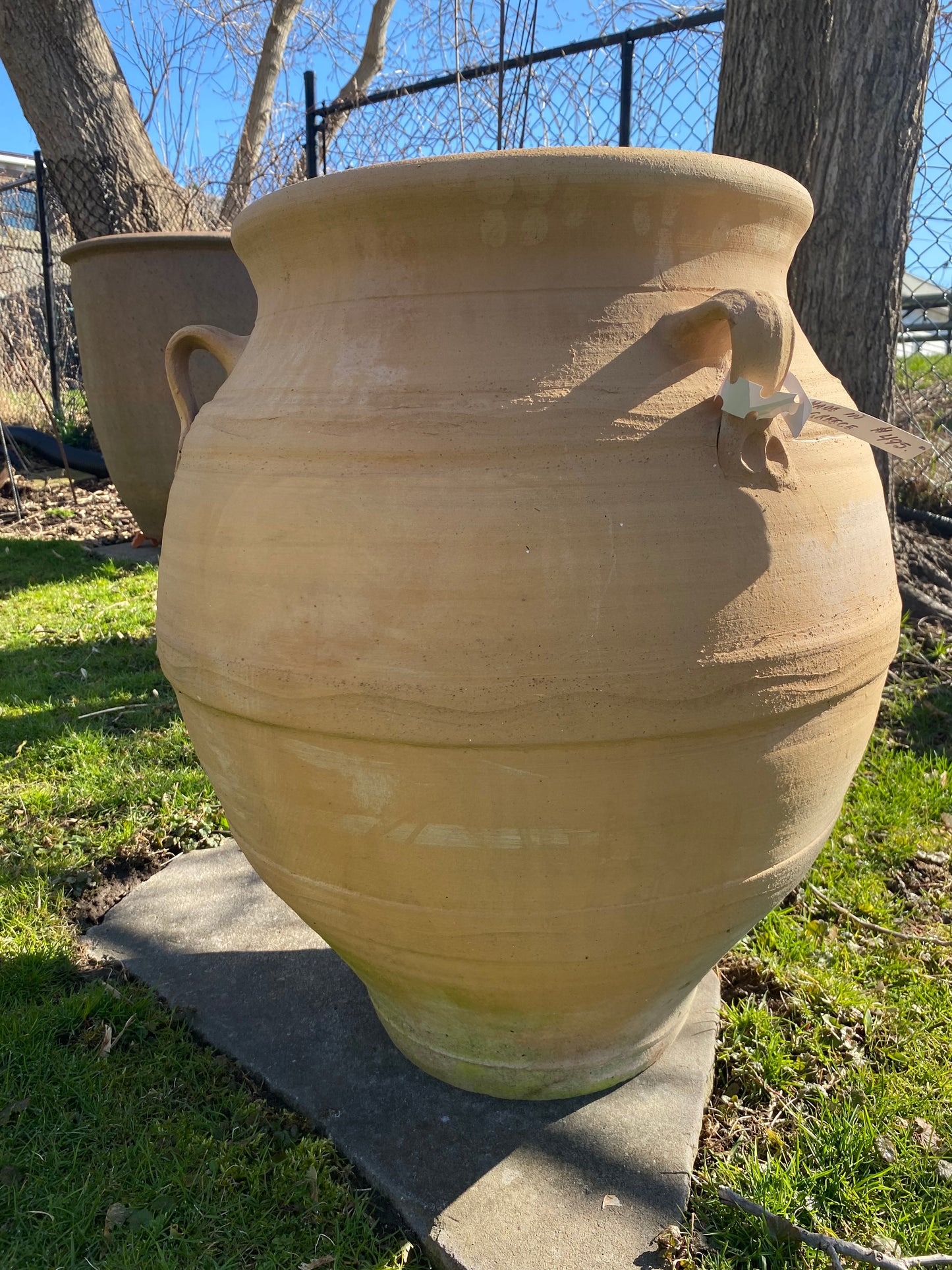 Eva Oil Jar – Handcrafted Greek Terracotta with Handles
