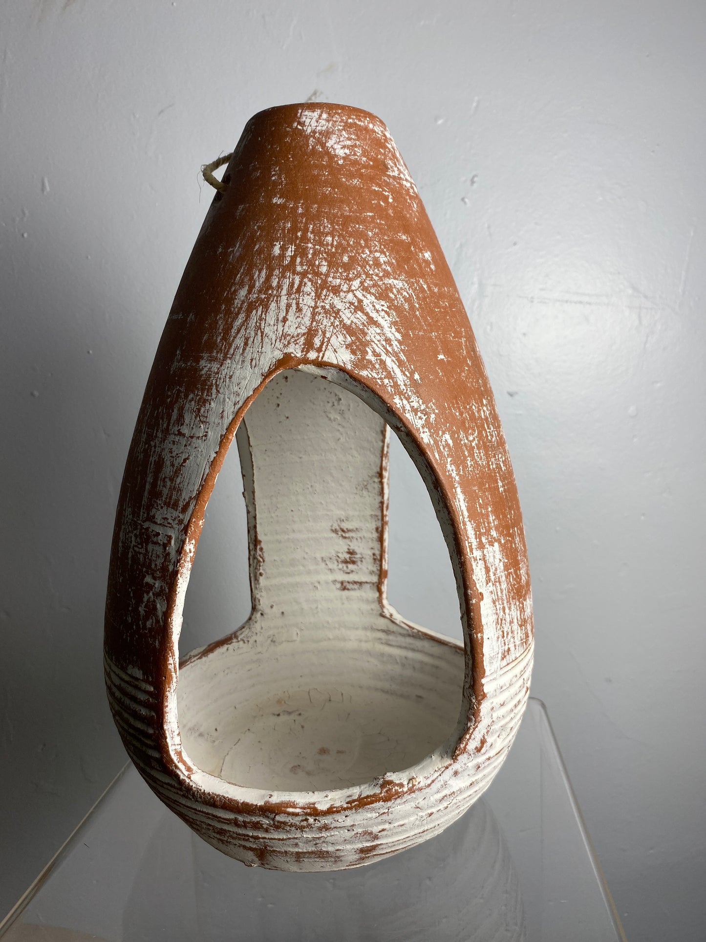 Clay Bird Feeder & Lantern - Handcrafted in Mexico