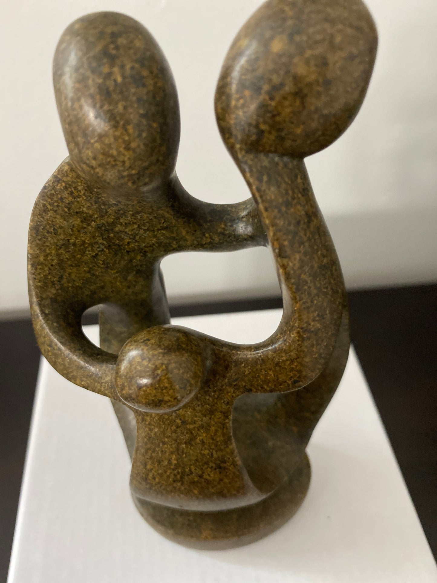 Stone Sculpture family of 3