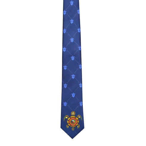 James Jacko Medicine Turtle Silk Tie