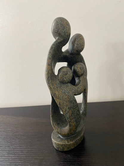 Stone Sculpture-family of 4-ukama-4M