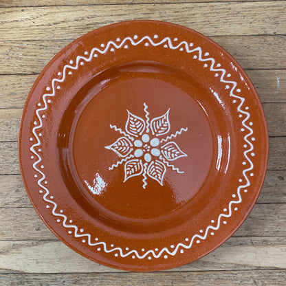 Traditional Portuguese Clay Dinner Plate – Hand Painted 26cm (10")