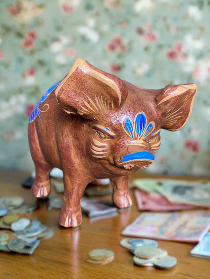 Piggy Bank hand painted from mexico