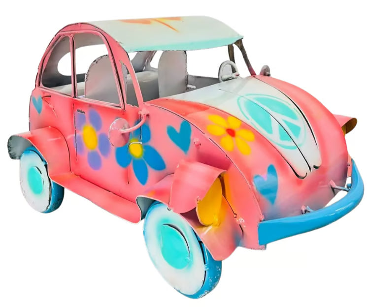 Hippie Volkswagen - Made in Mexico from Recycled Metal